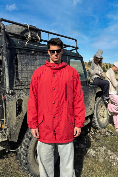 2000 Vintage Polo Sport RL Salmon Padded Parka (M)