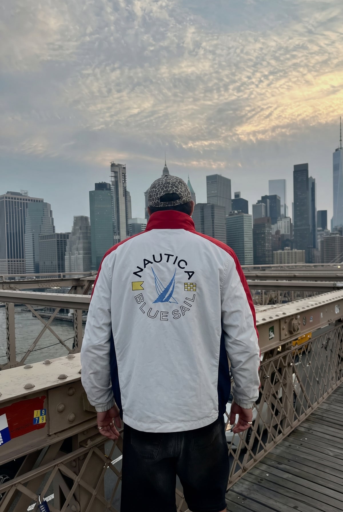 2010 Nautica Blue Sail Impermeable Retro Jacket (M/L)