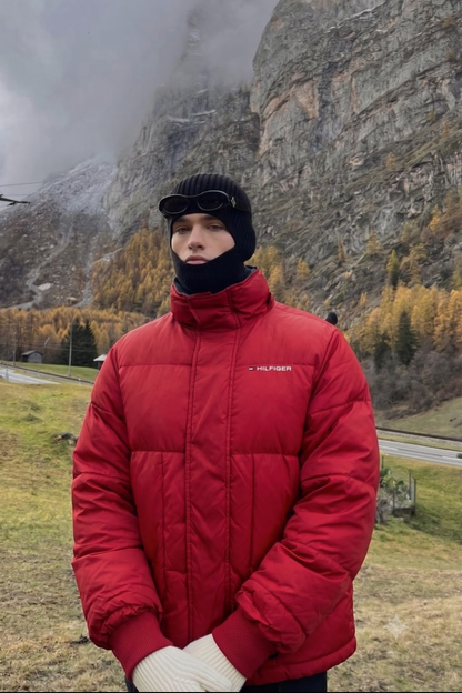 2000 Vintage Tommy Red Puffer Jacket (M/L)