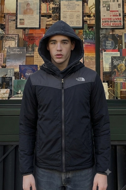 2000 Vintage North Face Reversible Impermeable/Polartec Jacket (S/M)