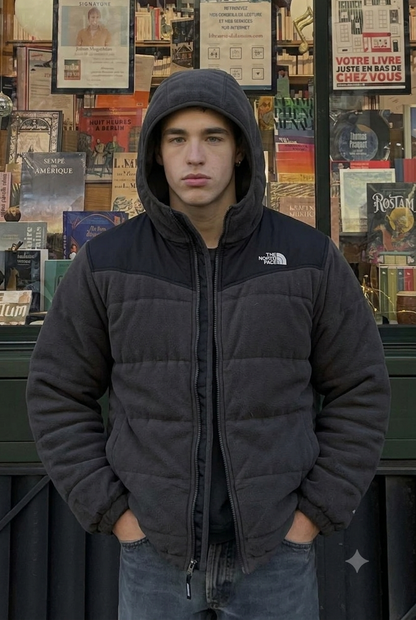 2000 Vintage North Face Reversible Impermeable/Polartec Jacket (S/M)
