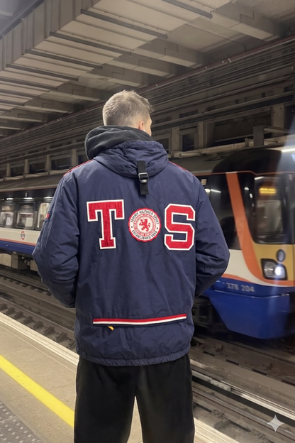 1990  Vintage Tommy Sport Big Logo Convertible Jacket/Vest (M/L)