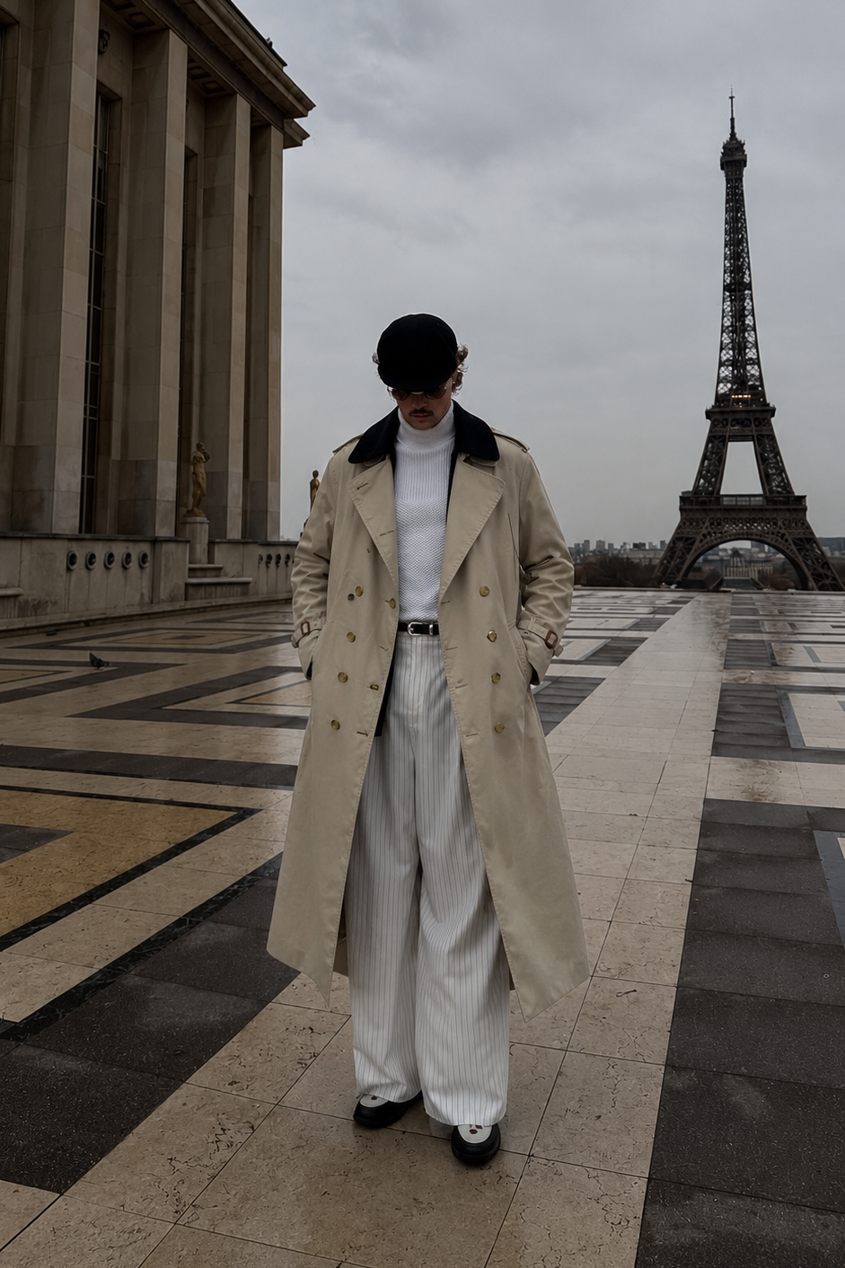 1990 Vintage Burberry's of London Beige Trench Coat (M/L)