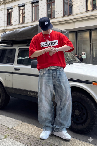 Adidas Big Logo Tee (S/M)