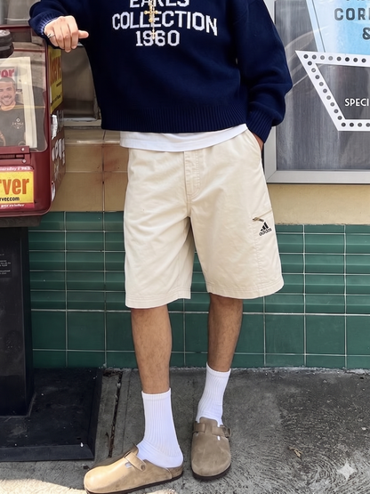 2000 Adidas Beige Cargo Short (M/32)