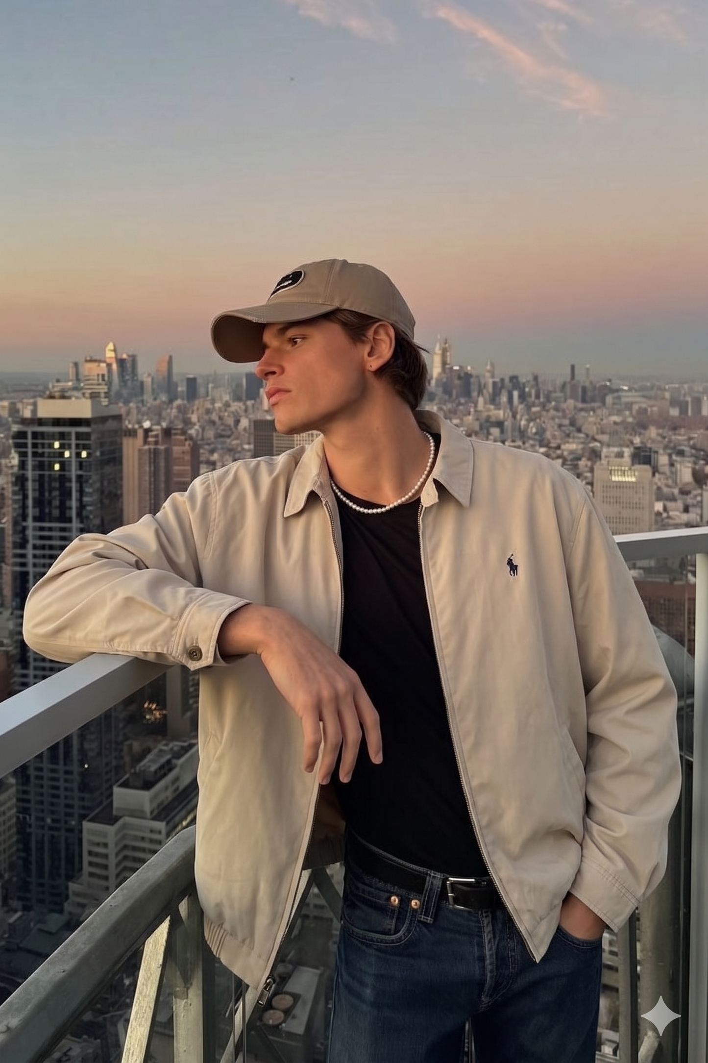 1990 Vintage Polo Ralph Lauren Bone Harrington (M/L)