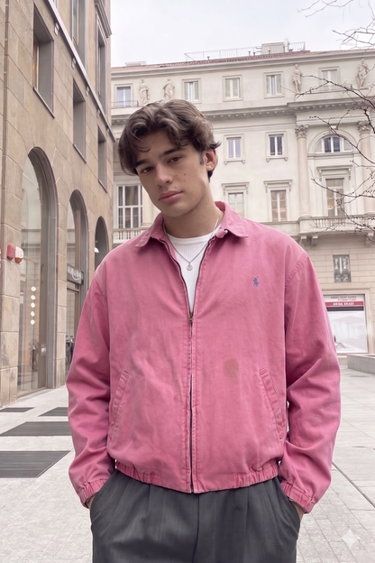 1990 Vintage Polo Ralph Lauren Coral Harrington (M/L)