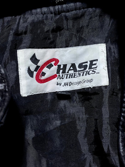 1999 Vintage Jeff Hamilton Nascar Dale Earnhardt Leather Racing Jacket (L/XL)