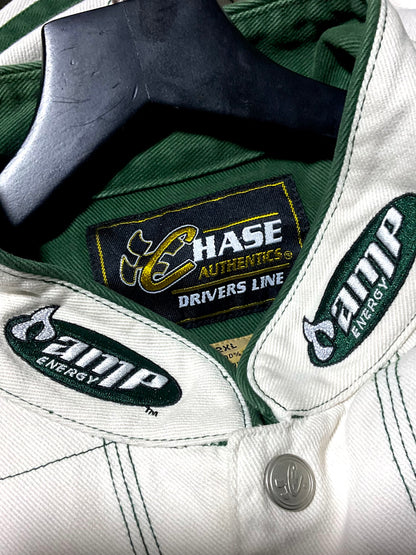 2008 Vintage Chase National Guard Dale Jr Nascar Racing Jacket (XL)