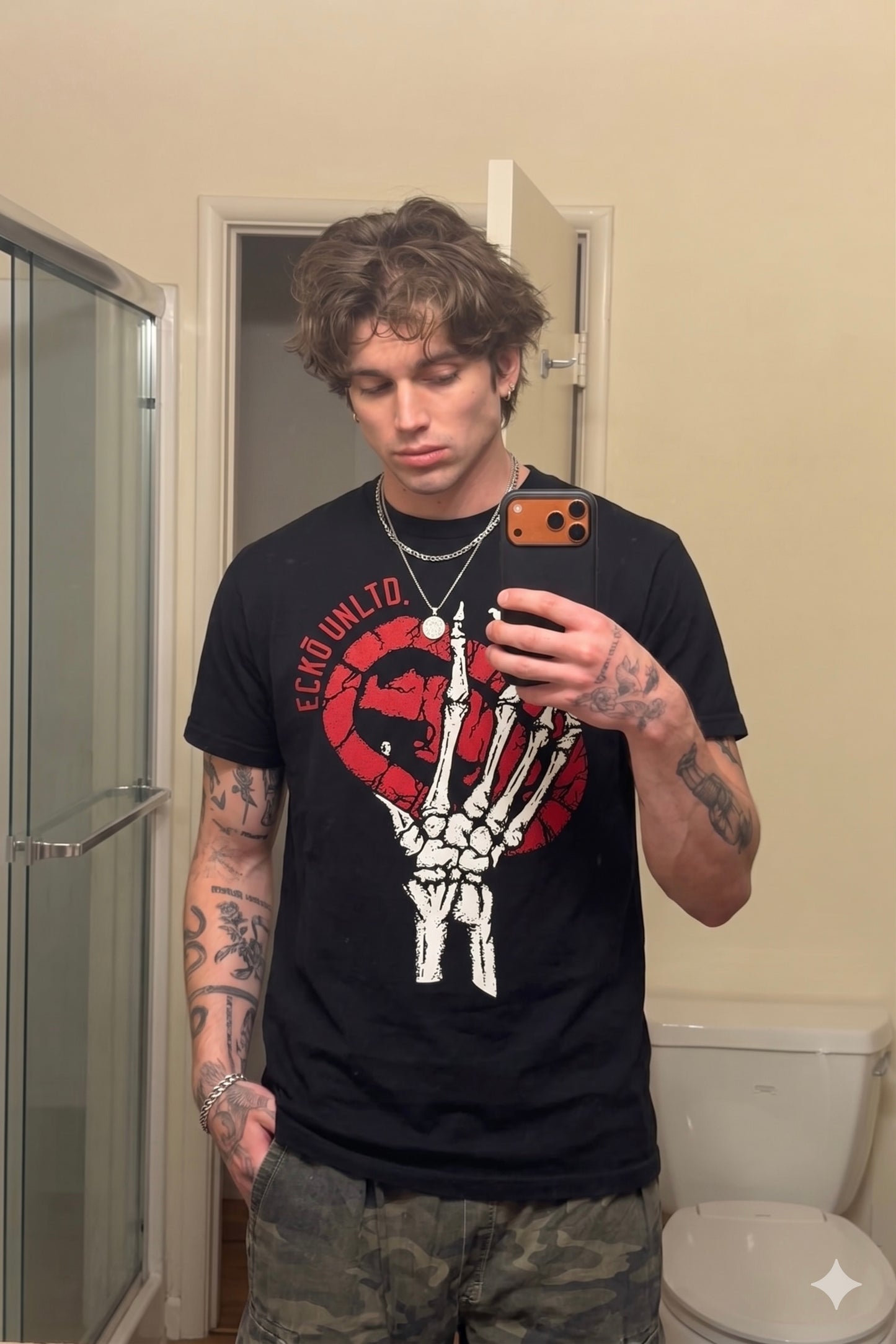 2000 Vintage Ecko Skull Tee (M/L)