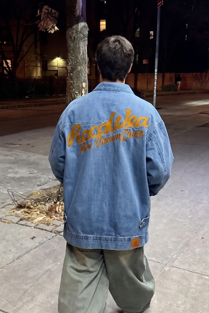 2000 Vintage Rocawear Denim Michigan Jacket (L/XL)
