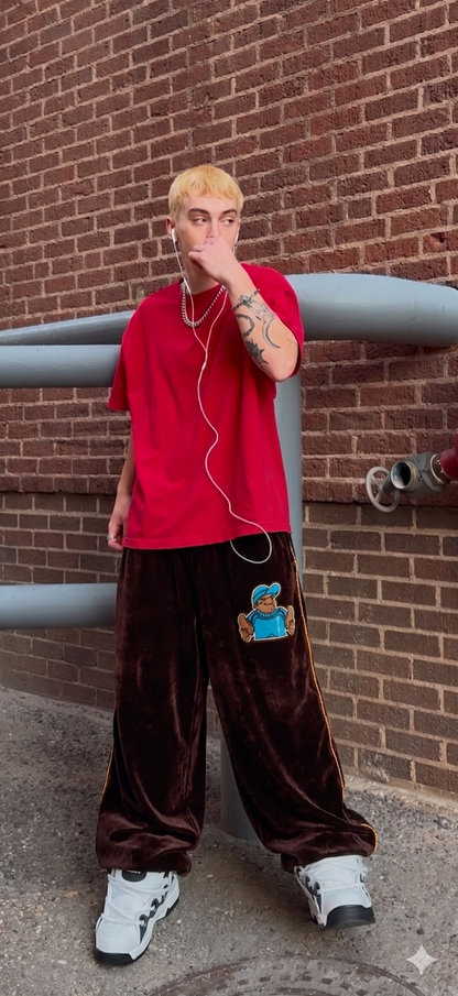 2000 Vintage Southpole B-Boy Velour Tracksuit (L/XL)