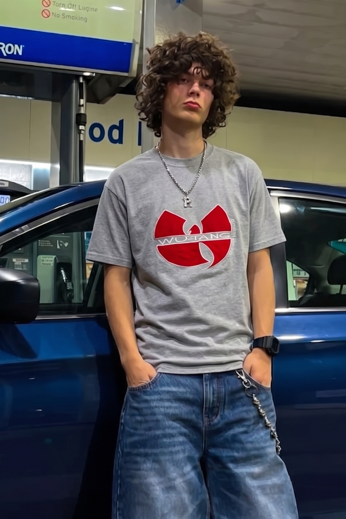 1996 Vintage Wu-wear Wu Tang Boxy Tee (S/M)