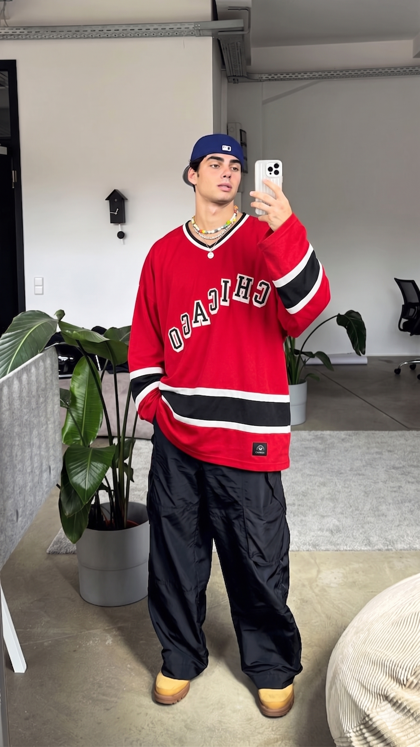 2000 Vintage Southpole Chicago Hockey Jersey (L/XL)