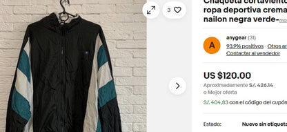 1990 Vintage Givenchy Activewear Bomber Jacket (L)