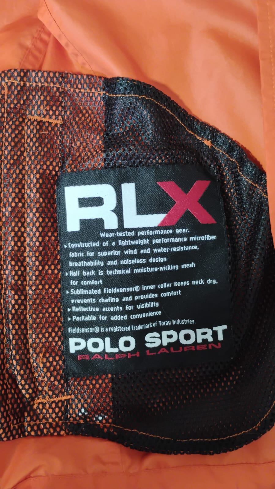 1990 Polo Sport Ralph Lauren RLX Reflective Vest (S/M)
