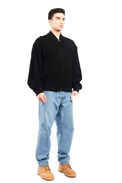 2010 Renzo Costa Leather Bomber Jacket (L/XL)