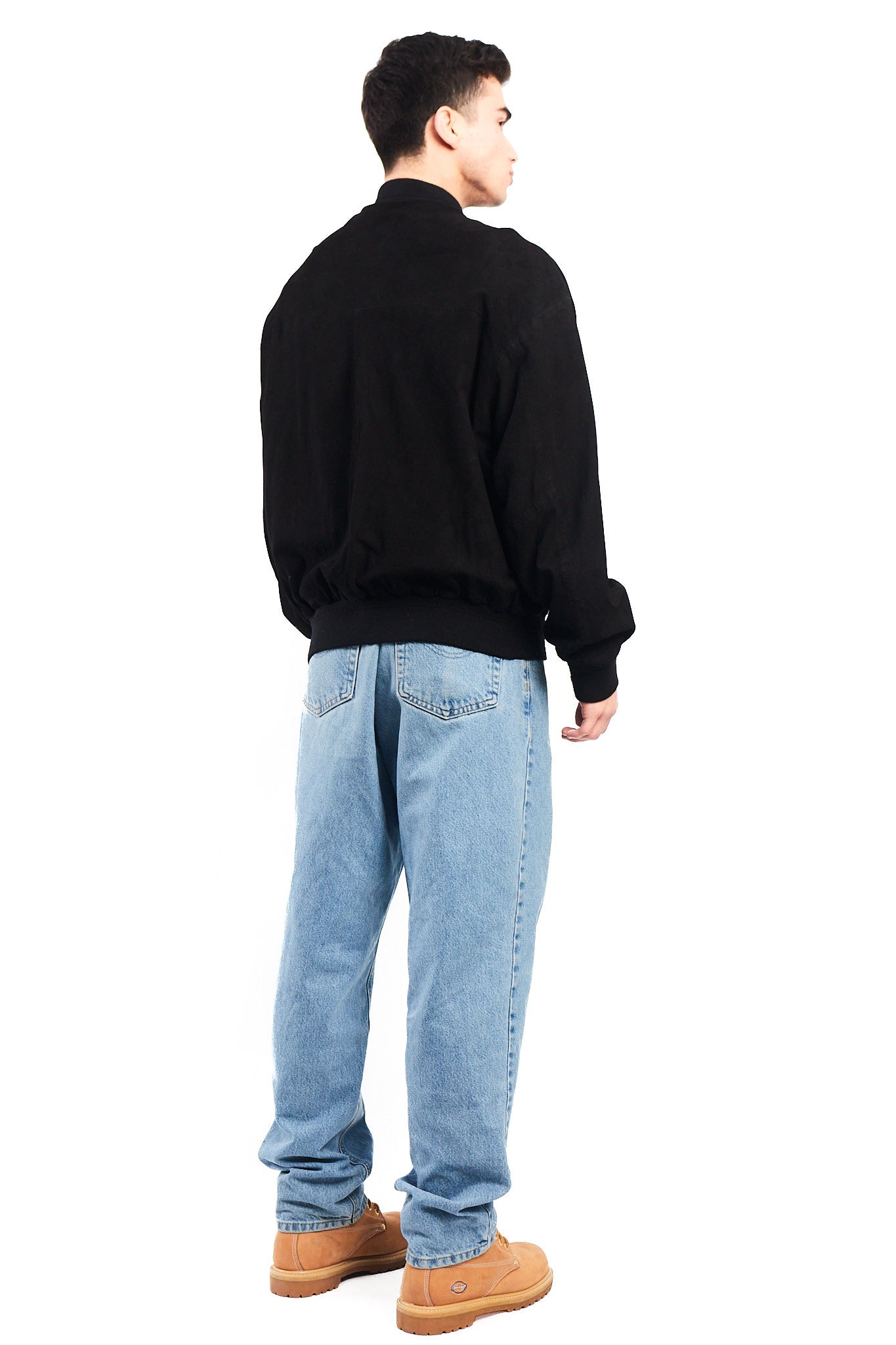 2010 Renzo Costa Leather Bomber Jacket (L/XL)