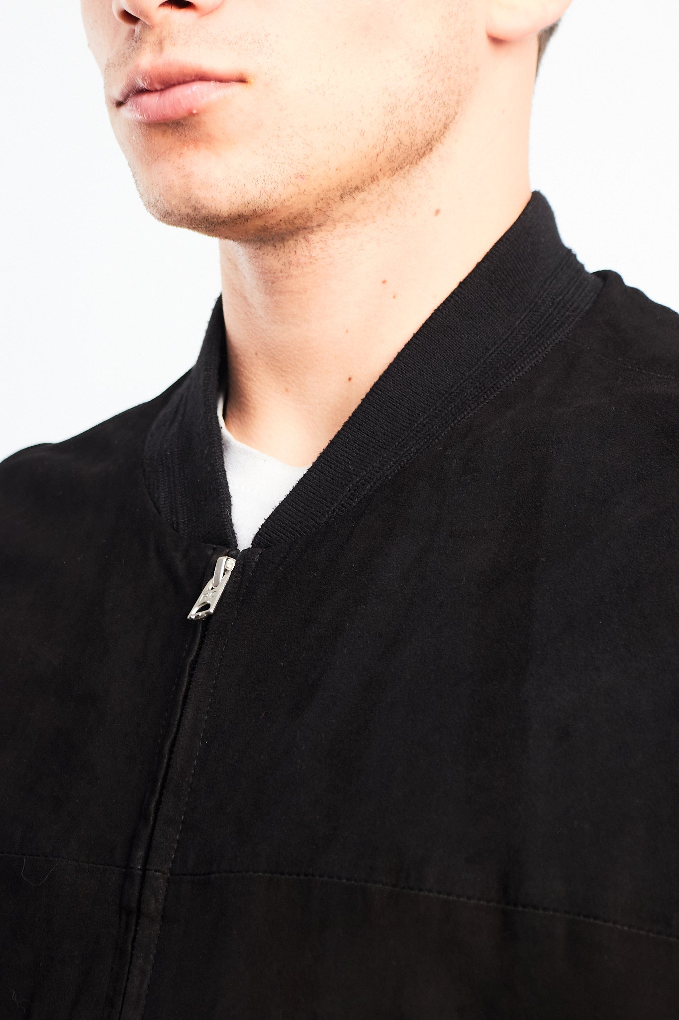 2010 Renzo Costa Leather Bomber Jacket (L/XL)