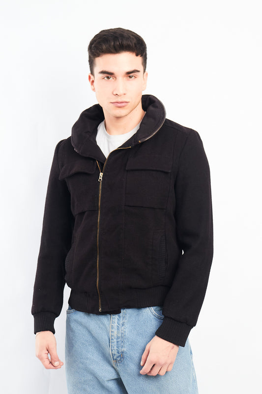 2000 Hugo Boss Wool Cargo Jacket (S)
