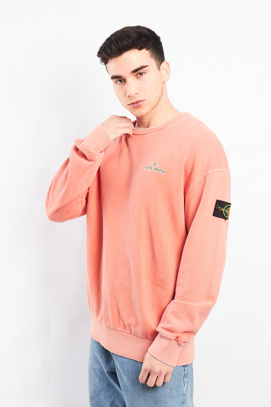 Vintage Stone Island Washed Salmon Crewneck (L/XL)