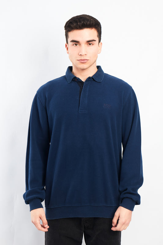 Hugo Boss Long sleeve Polo Shirt (XL)