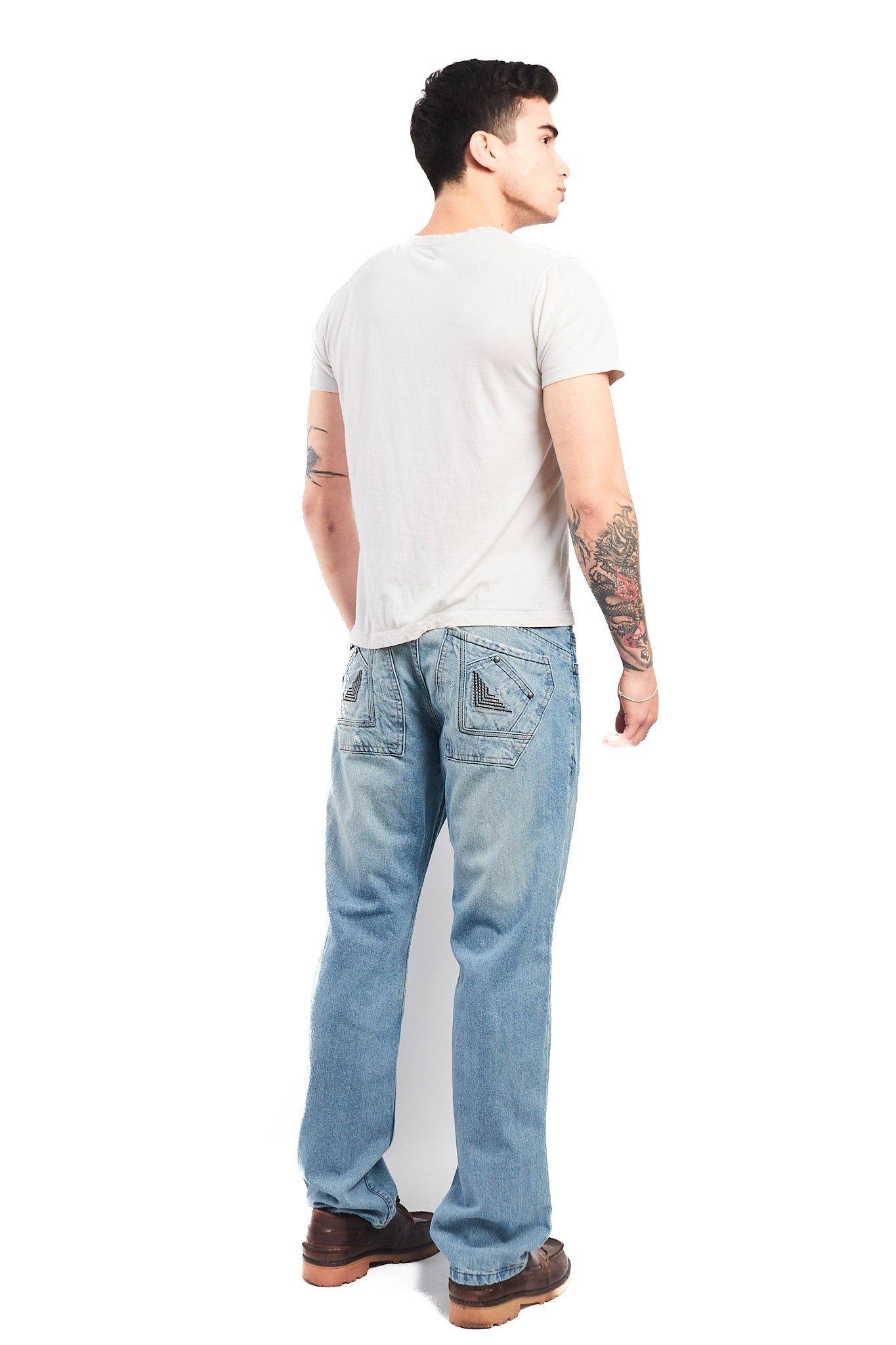 2000 Armani Jeans Tapered Fit Jean (30)
