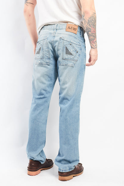 2000 Armani Jeans Tapered Fit Jean (30)