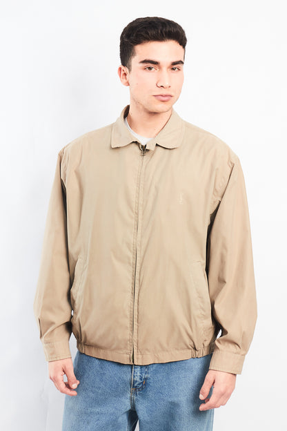 1990 Yve Saint Laurent Plaid Harrington Jacket (L)