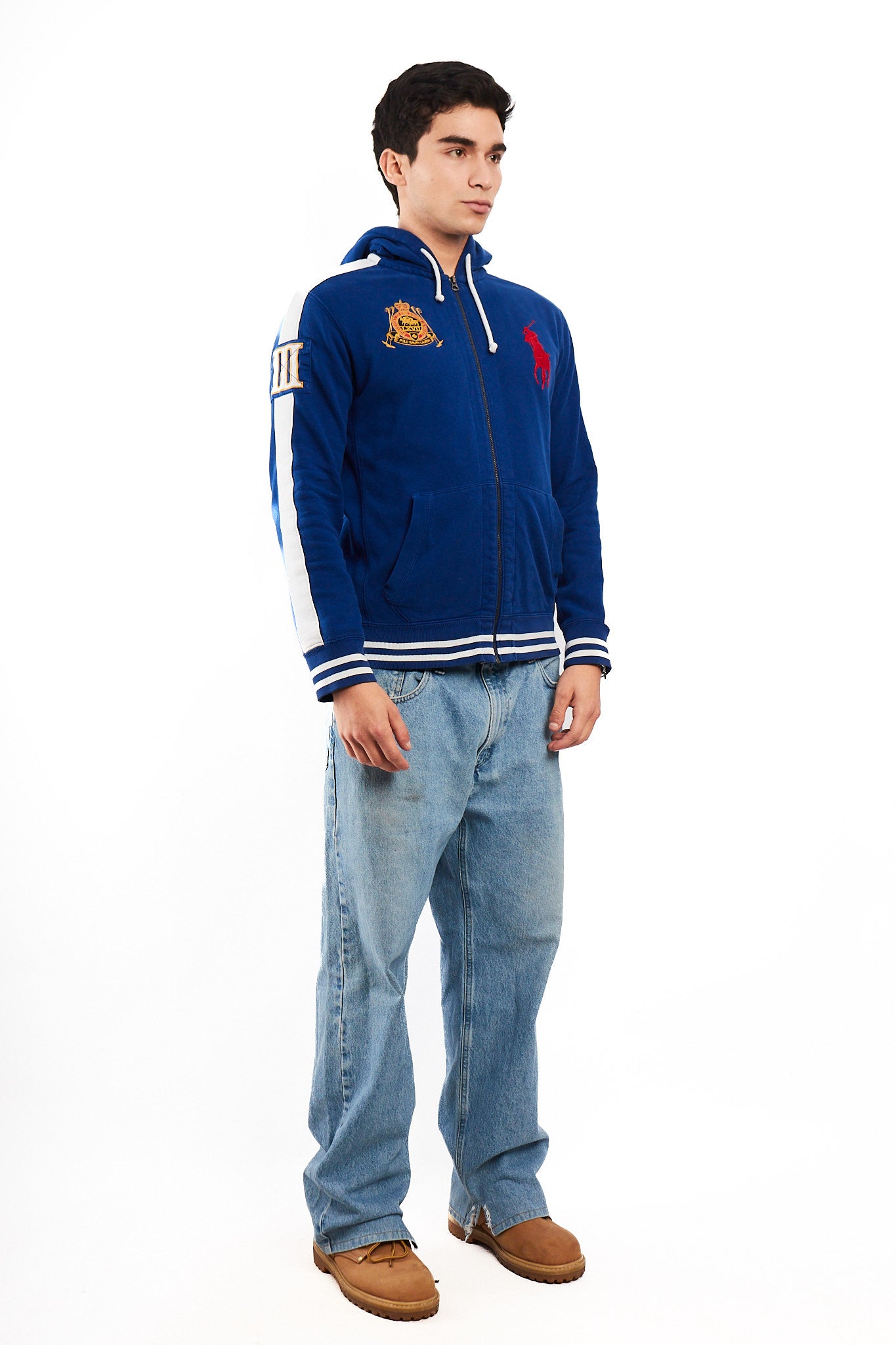 2000 Vintage Polo Ralph Lauren Big Pony Emblem Cotton Jacket (M)