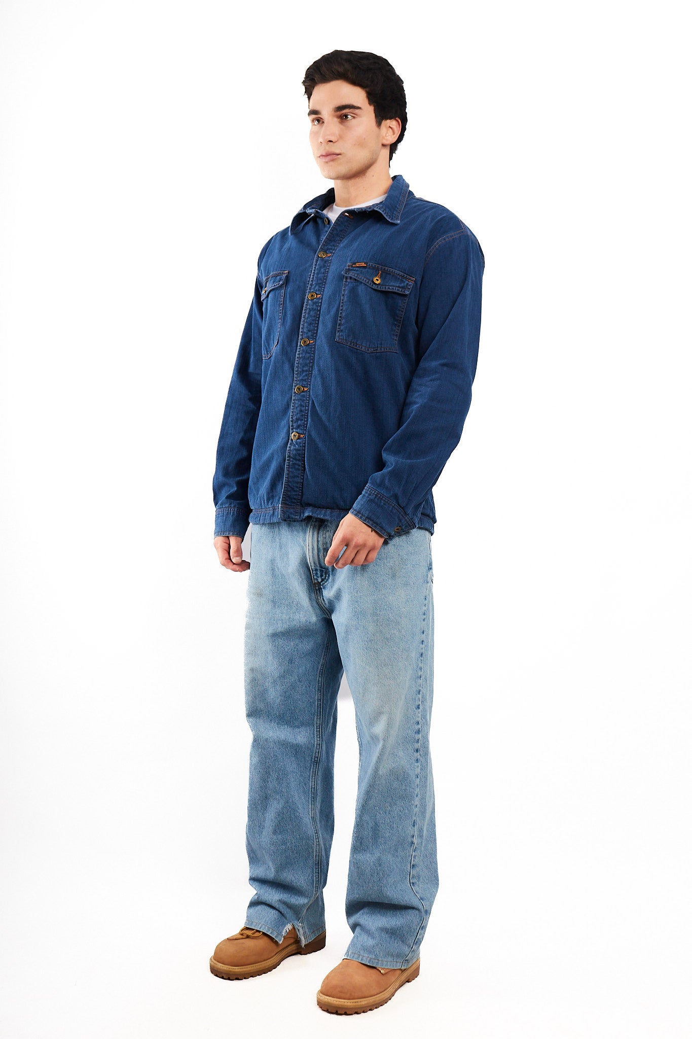 1990 Vintage Chaps Ralph Lauren Denim Overshirt (M/L)