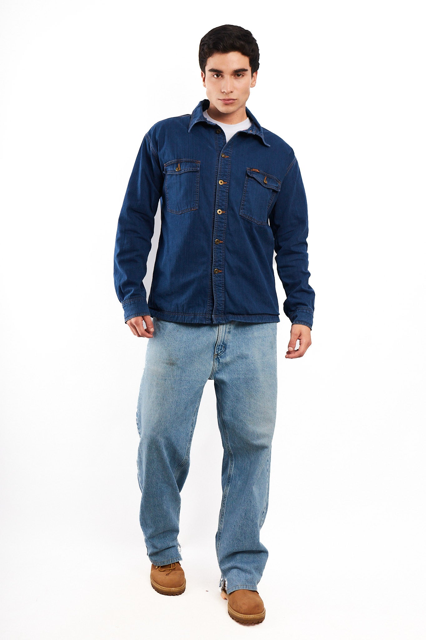 1990 Vintage Chaps Ralph Lauren Denim Overshirt (M/L)