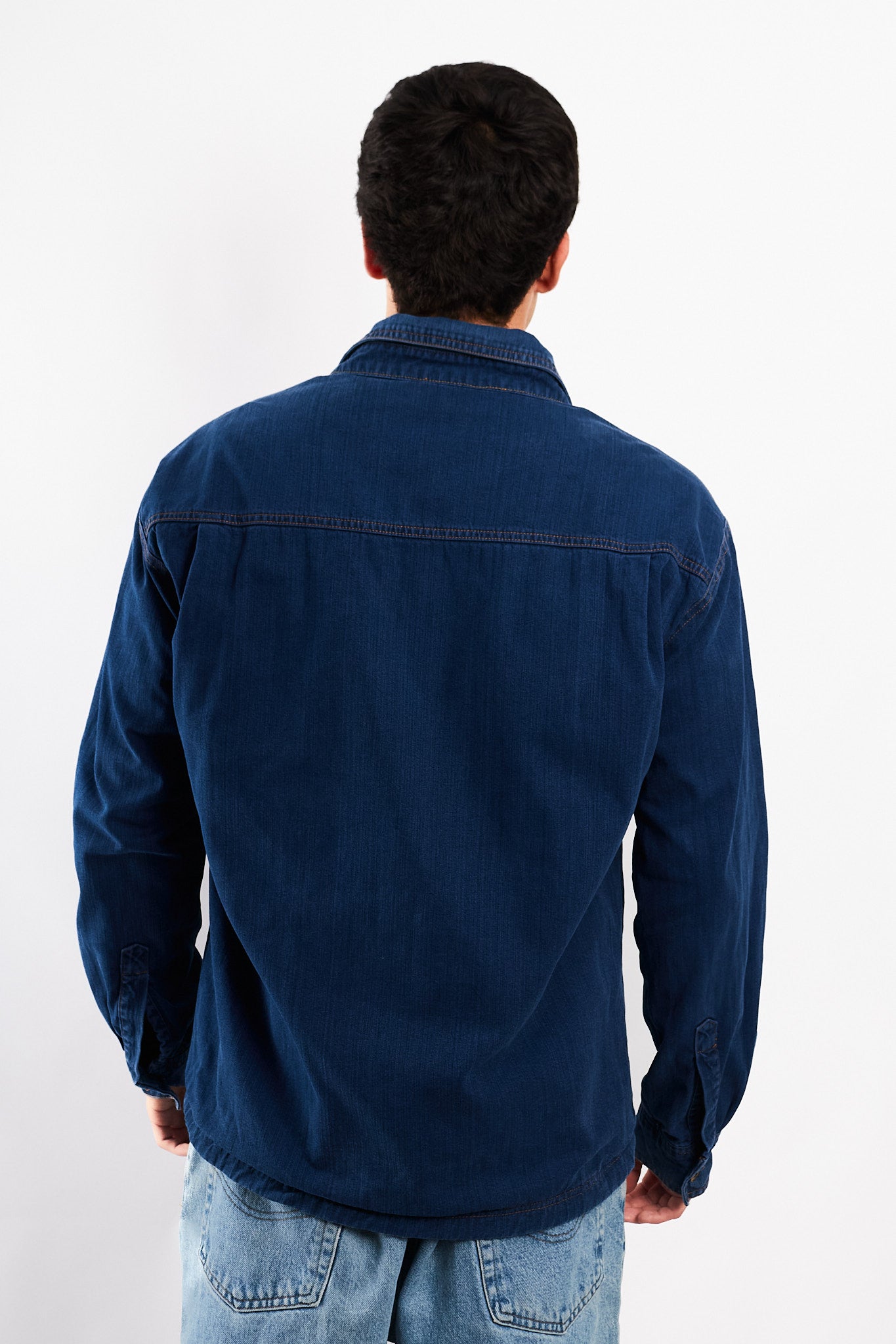 1990 Vintage Chaps Ralph Lauren Denim Overshirt (M/L)