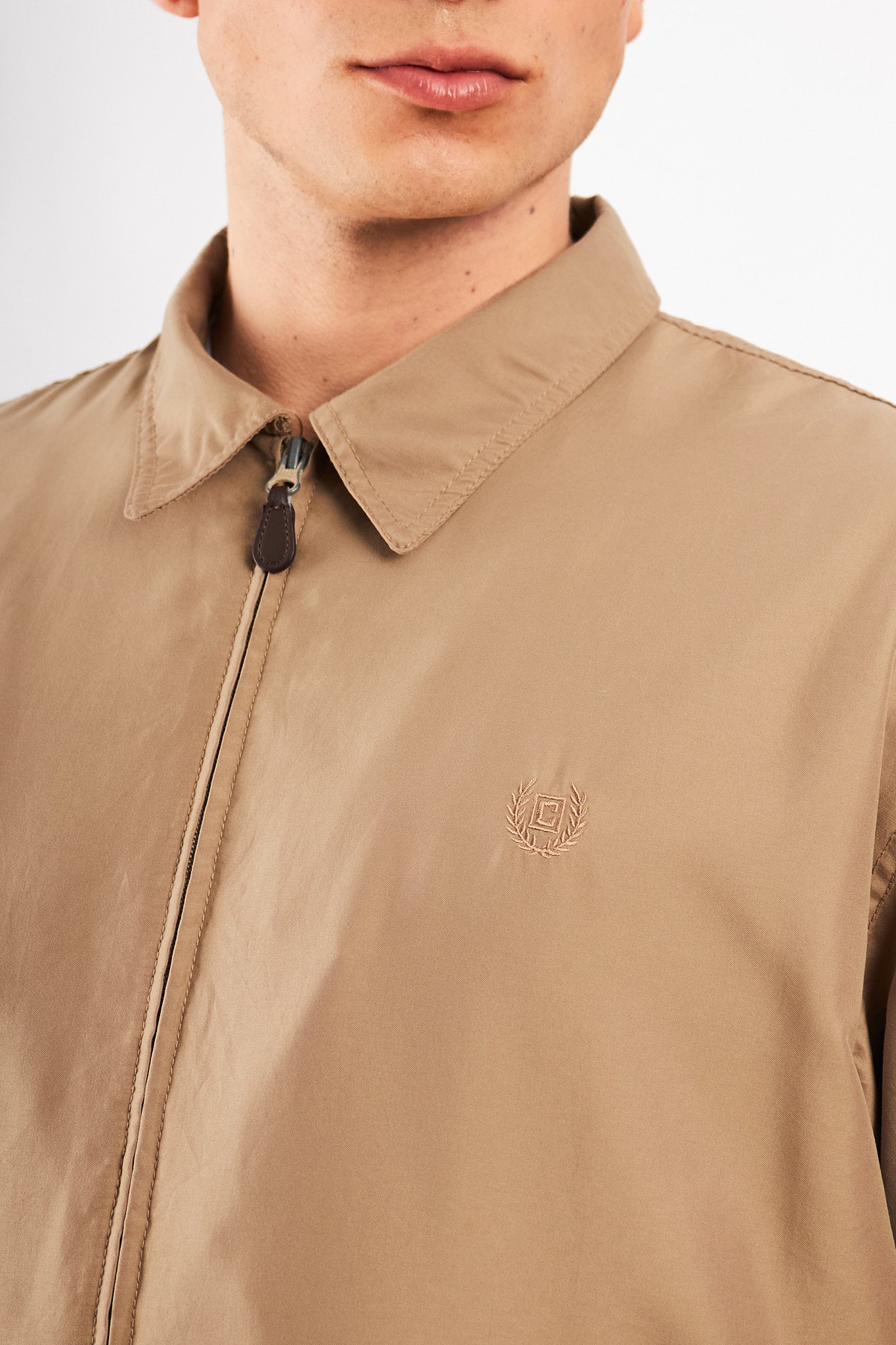 2000 Vintage Chaps Lined Camel Harrington (M/L)