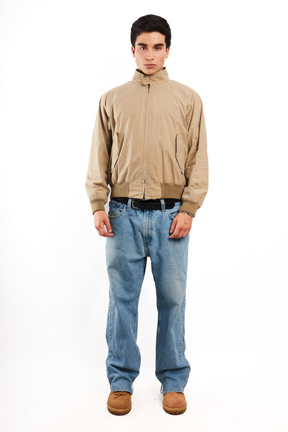 2000 Vintage Polo Ralph Lauren Khakhi Chino Aviator Jacket (M/L)