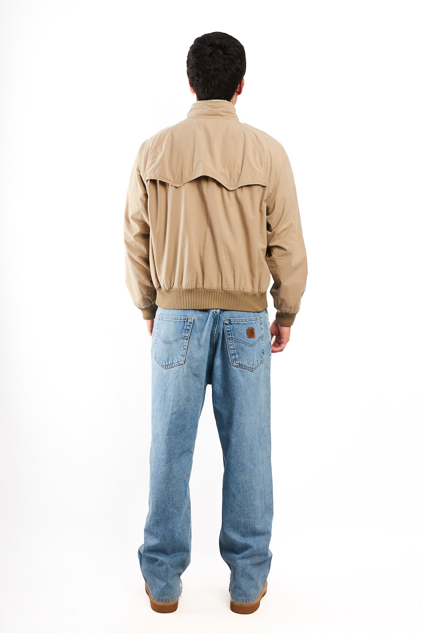 2000 Vintage Polo Ralph Lauren Khakhi Chino Aviator Jacket (M/L)