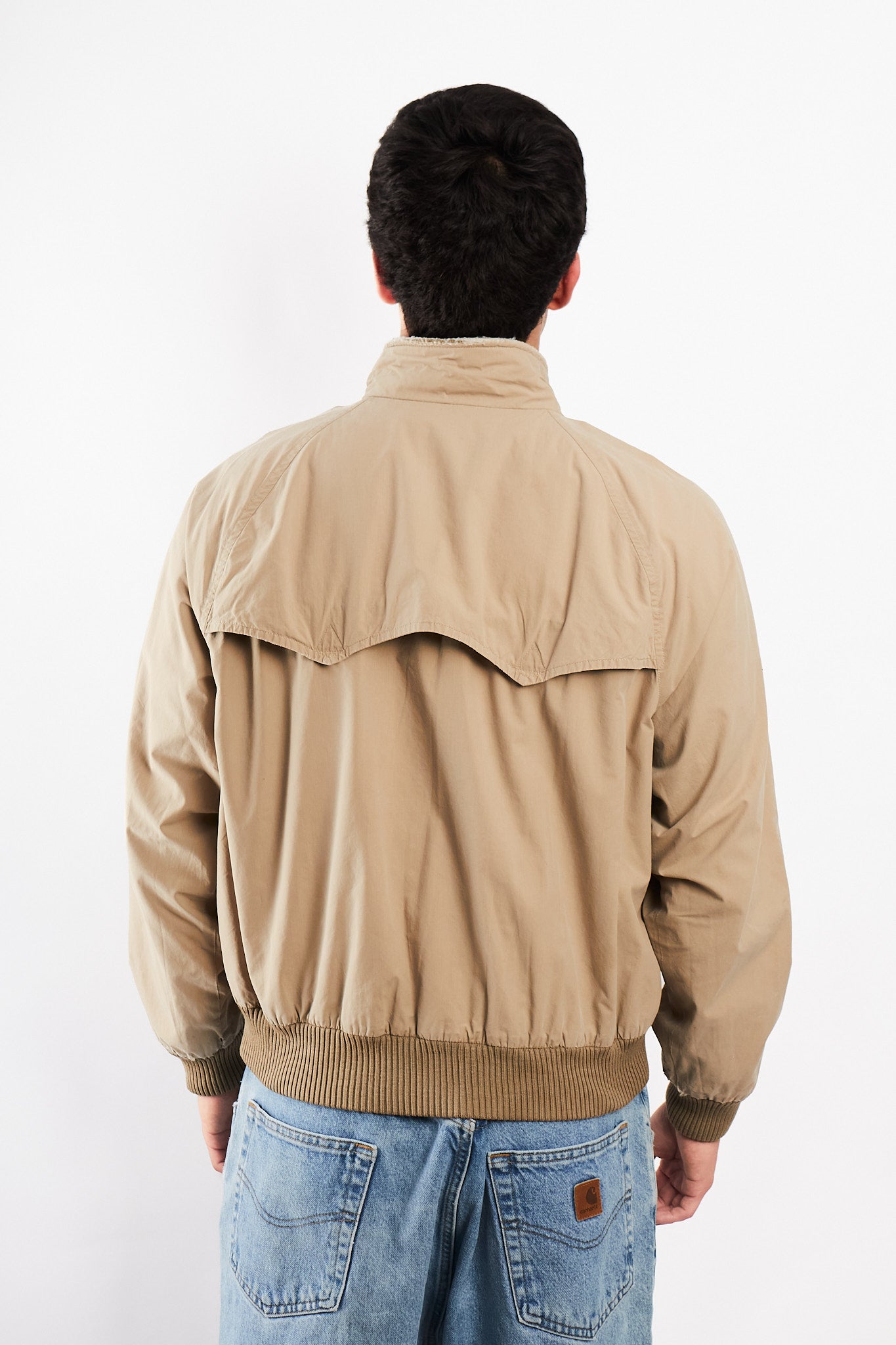 2000 Vintage Polo Ralph Lauren Khakhi Chino Aviator Jacket (M/L)