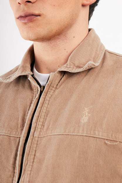 2000 Polo Sport Ralph Lauren Light Camel Corduroy Harrington (S)