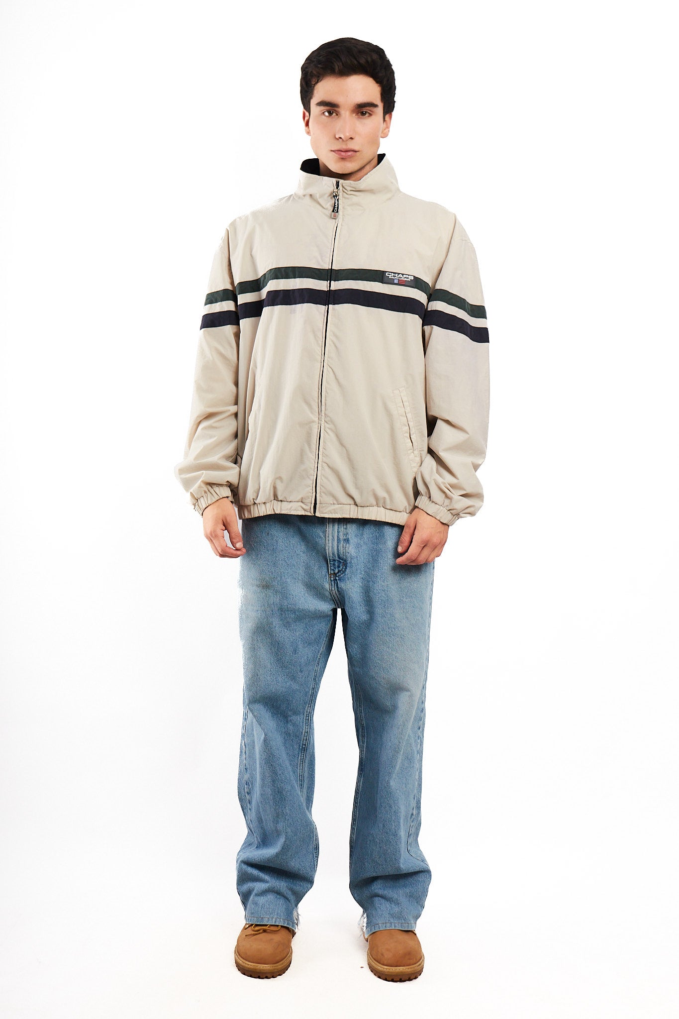 1990 Vintage Chaps Ralph Lauren Colorblock Jacket (XL)