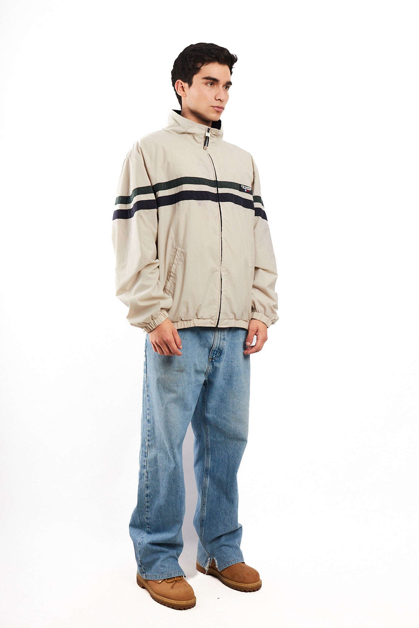 1990 Vintage Chaps Ralph Lauren Colorblock Jacket (XL)