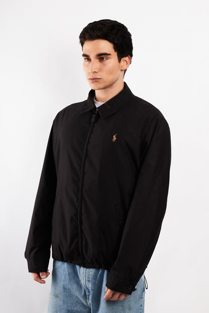 2010 Polo Ralph Lauren Black Bi-Swing Harrington (L/XL)
