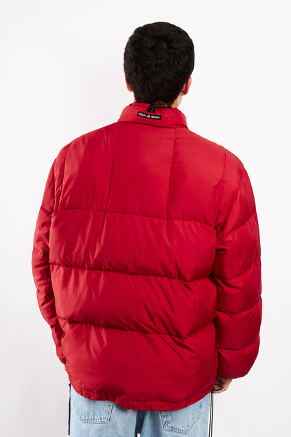 2000 Vintage Polo Sport RL Rust Red Impermeable Down Puffer Jacket (L/XL)
