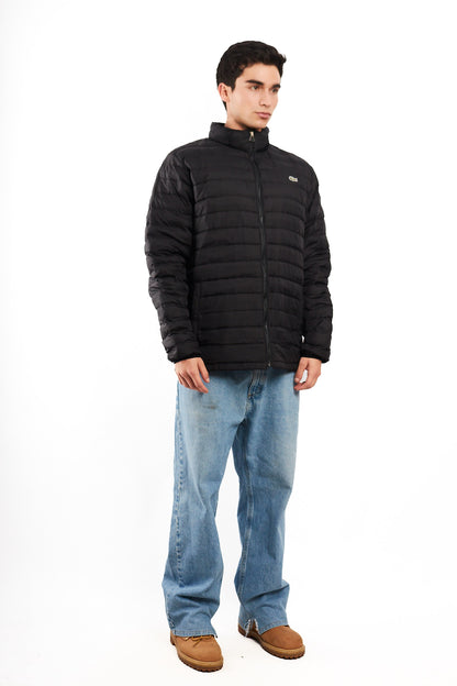 2010 Lacoste Black Puffer Jacket (L/XL)