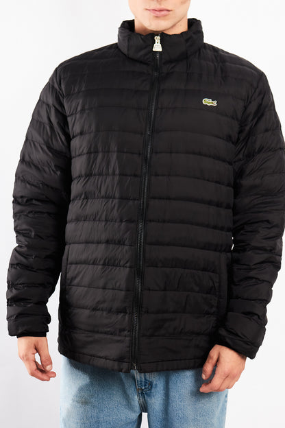 2010 Lacoste Black Puffer Jacket (L/XL)