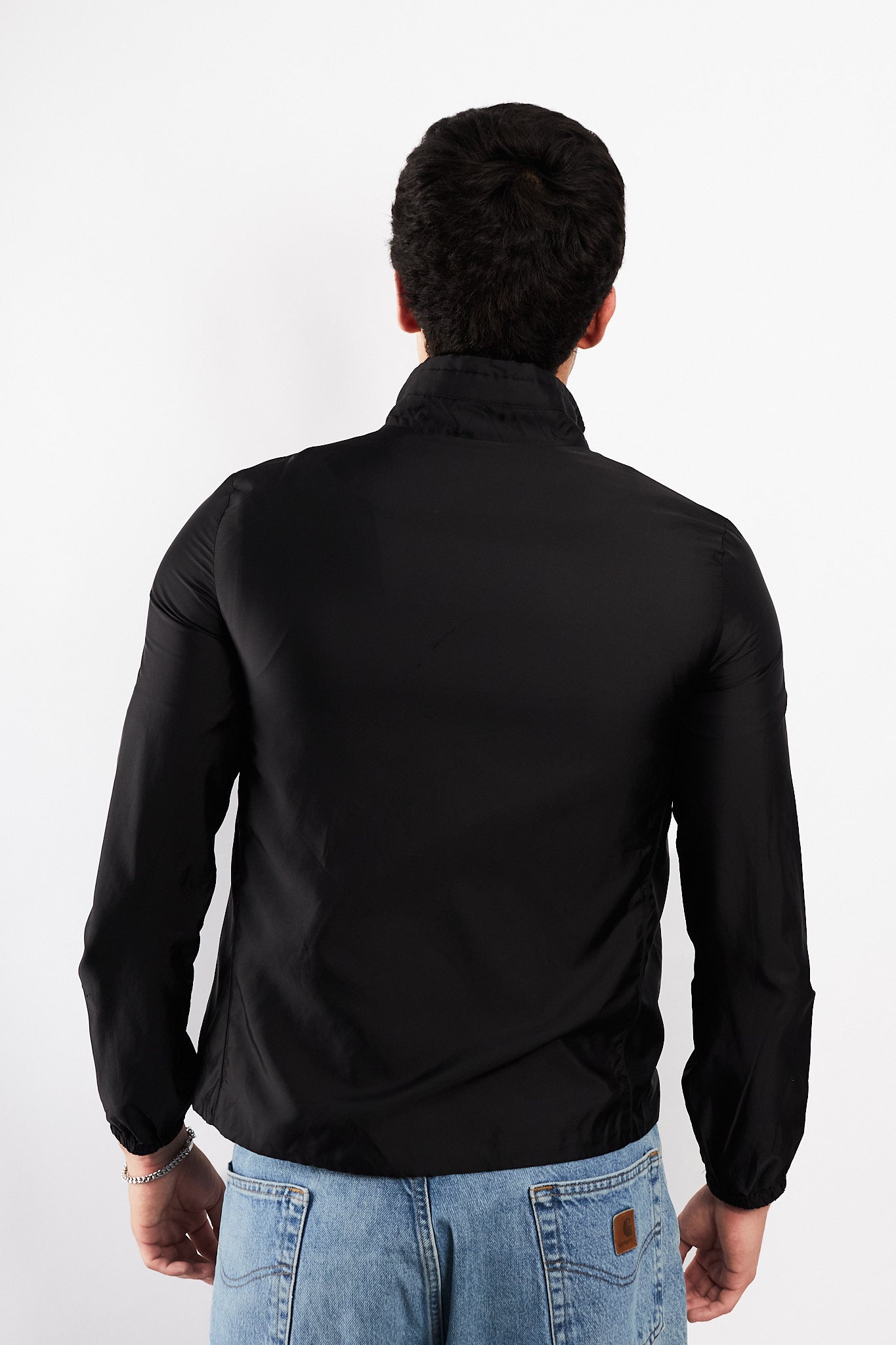 2000 Vintage Polo Ralph Lauren Black Impermeable Winbreaker (S)