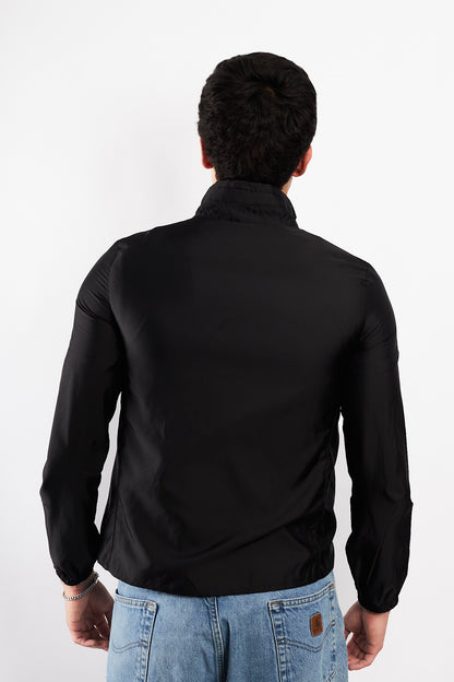 2000 Vintage Polo Ralph Lauren Black Impermeable Winbreaker (S)