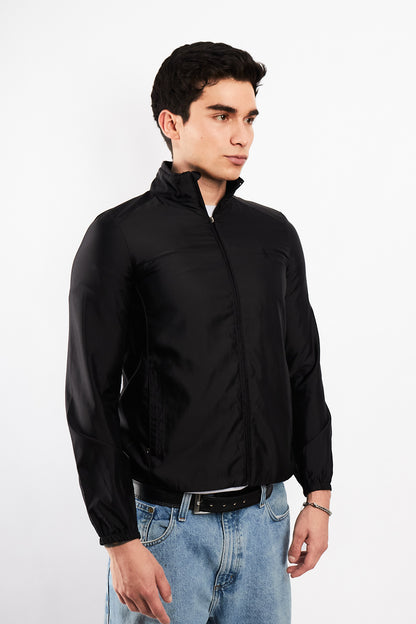 2000 Vintage Polo Ralph Lauren Black Impermeable Winbreaker (S)