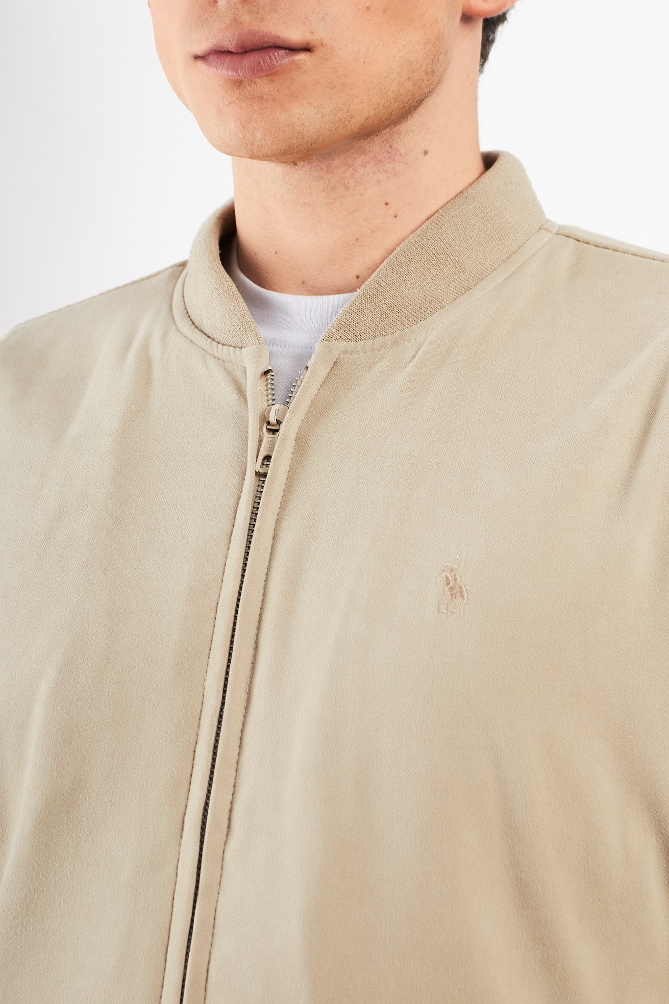 1990 Vintage Polo Ralph Lauren Sport Sand Bomber Jacket (M/L)