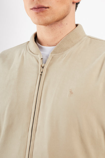 1990 Vintage Polo Ralph Lauren Sport Sand Bomber Jacket (M/L)