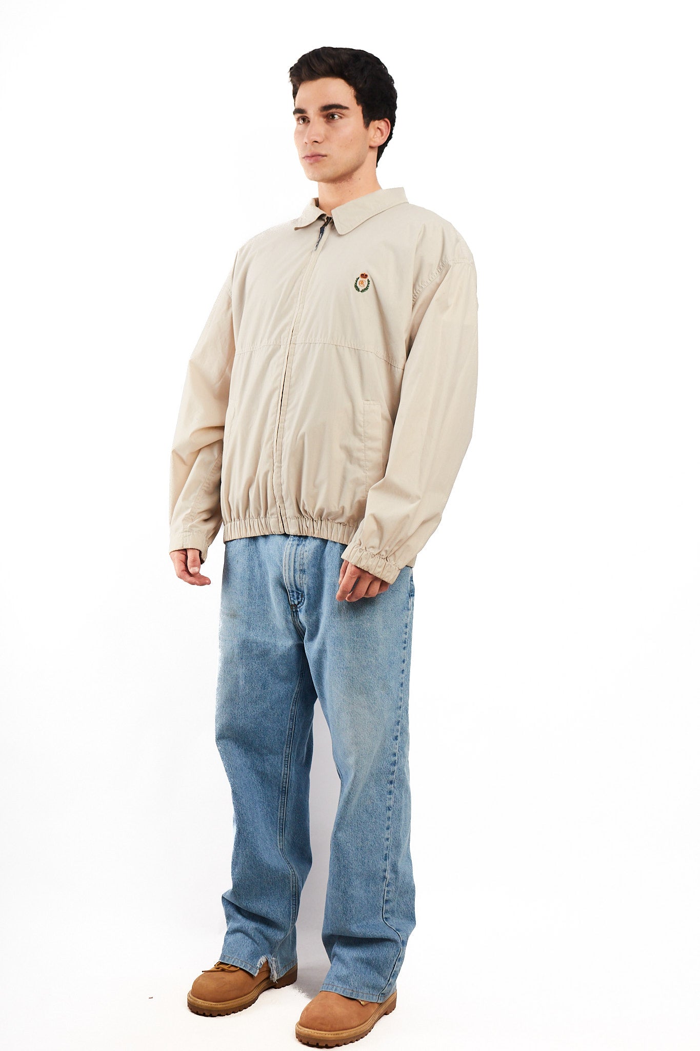 1990 Vintage Chaps Ralph Lauren Bone Harrington (L/XL)